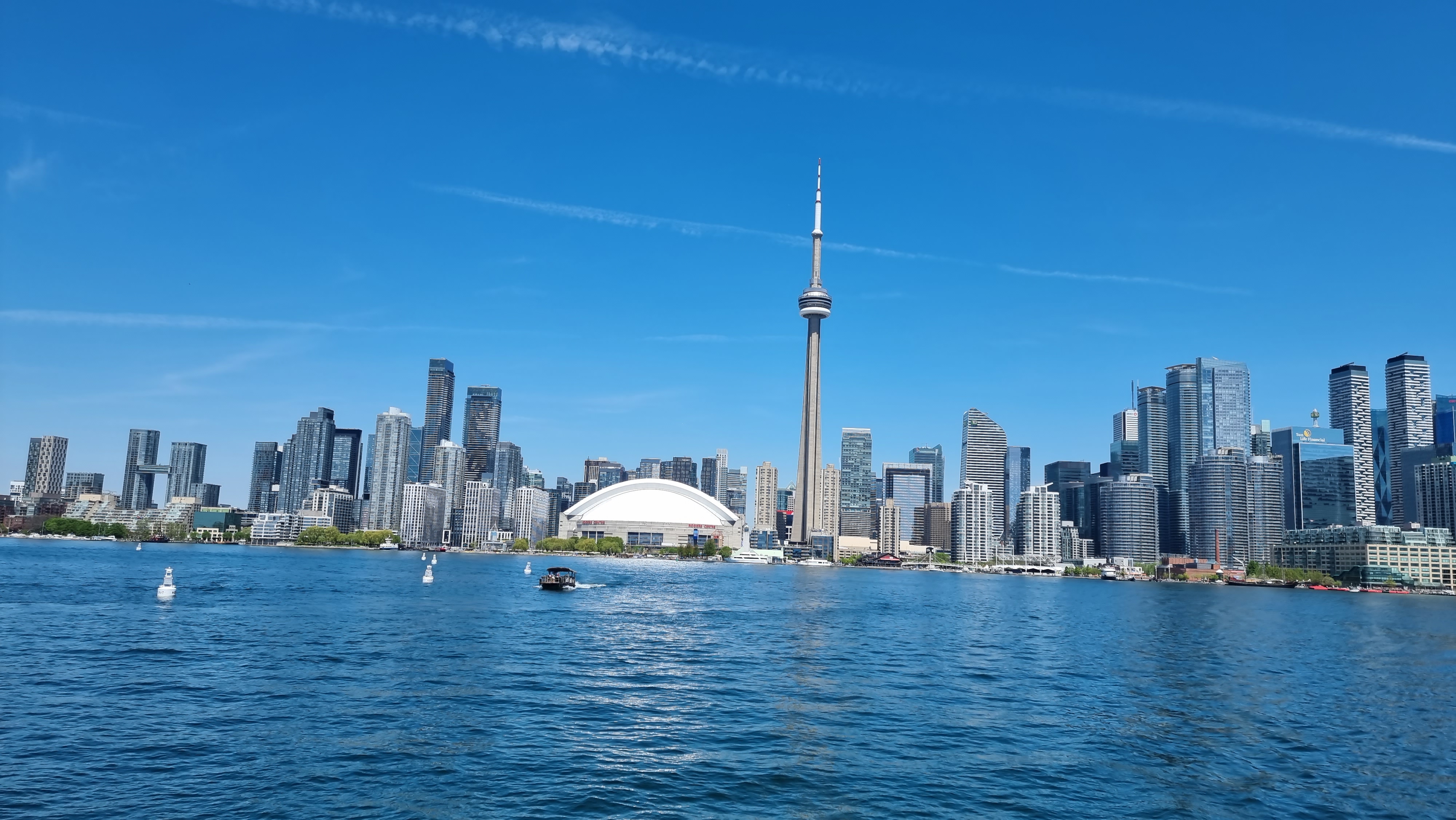 Skyline von Toronto mit CN Tower