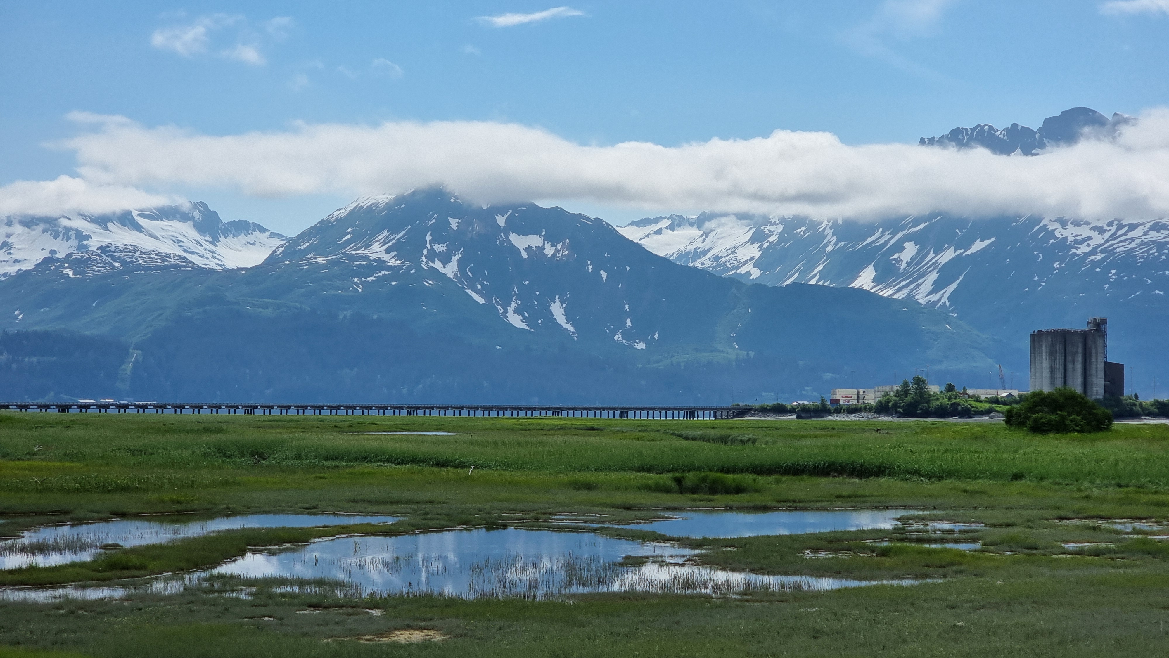 Ölpipeline bei Valdez