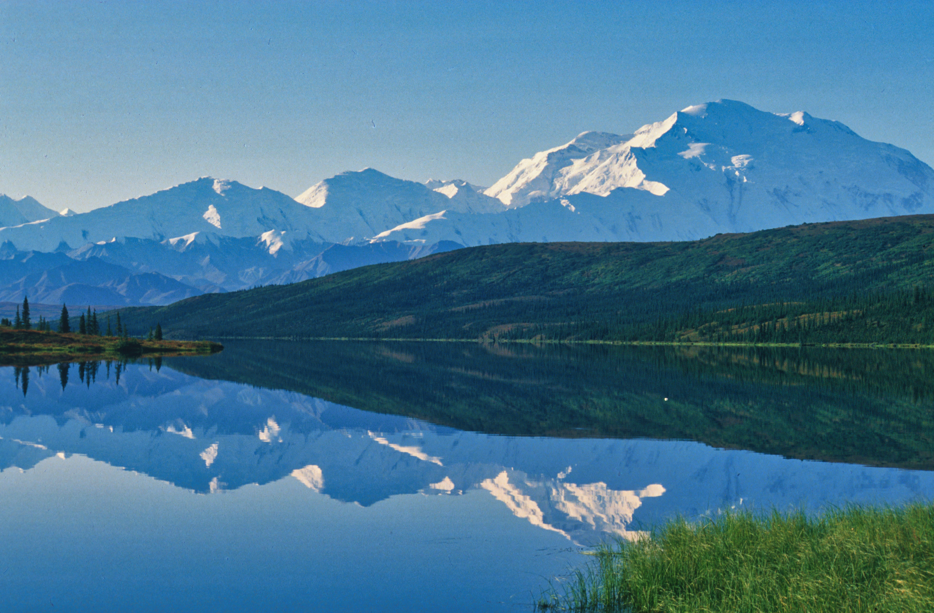 Wonder Lake mit Mt Denali