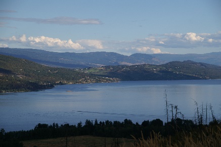 Blick über den Okanagan Lake